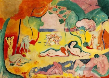  abstrakt - Le bonheur de vivre Die Lebensfreude abstrakter Fauvismus Henri Matisse